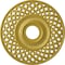 Ekena Millwork Robin Ceiling Medallion (Fits Canopies up to 6 1/4"), 22 1/4"OD x 4 3/4"ID x 1 1/4"P, Rich Gold CM22RBRGS - alternate 1